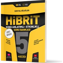 Hız Yayınları 5. Sınıf Hibrit Sosyal Bilgiler Soru Bankası-Bağlam Temelli Sorular ve Güncel Müftedat