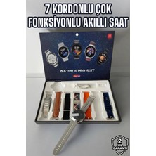 Karg Najmaddin Akıllı Saat 7 Kordonlu Yeni Nesil Arama Cevaplayan Çok Fonksiyonlu Karg Najmaddin