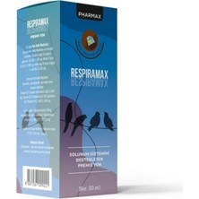 Pharmax Respiramax Kuş 30 ml Solunum Yolu & Nefes Rahatlatıcı Damla (Hırıldama, Hapşırma & Crd Destek)