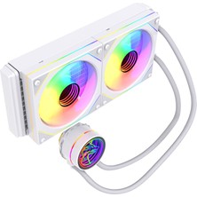 Gametech AHD240W HYDRA240MM Beyaz Argb Amd/ıntel Uyumlu Sıvı Soğutma Sistemi