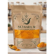 Aktavarium Saf Toz Zerdeçal 250 gr |  %100 Doğal, Taze Çekim Baharat | Hint Safranı