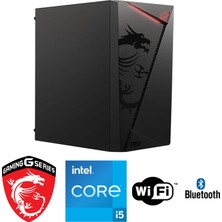 MSI Şafak-Ofis Pc Intel Core I5 12400 32GB Ram 500GB M.2 SSD 600W Win 11 Pro Wi-Fi Masaüstü Iş ve Ofis Bilgisayarı