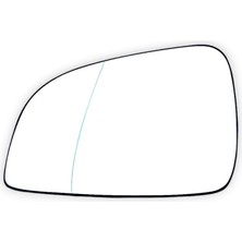 Sol Dikiz Ayna Camı Isıtmalı Geniş Tip 1428358 Opel Astra H ile Uyumlu 2011-2012