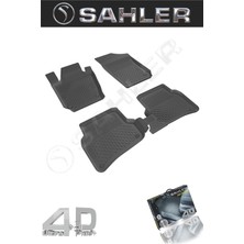 Sahler Seat Ibiza 4 ile Uyumlu (2009-2017) Araca Özel 4.5d Havuzlu Oto Paspas