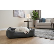 Kedi Yatağı, Küçük Irk Köpek Yatağı 60X45 Gri