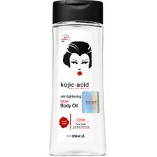 pasajdanal Kojic Acid Secret White Glow Body Oil 200 ml – Skin Lightening Vücut Yağı