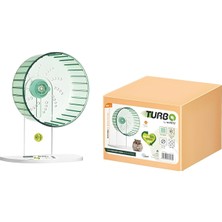 M-Pets Turbo Training Hamster Çarkı Yeşil