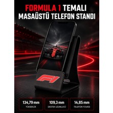 Eb Studio Formula 1 Temalı Masaüstü Telefon Standı – F1 Yarış Tasarımlı Cep Telefonu Tutucu Siyah