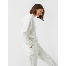 Koton Crop Fitilli Sweatshirt