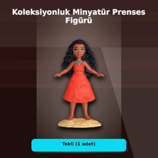 Disney Prenses Koleksiyonluk Minyatür Heykelcik 7 cm Boyunda Tekli Figür Oyuncağı