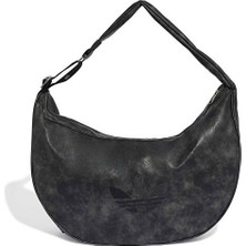 Adidas Pu Studs Moon Bag Omuz Çantası-En: 51 Cm, Boy: 35 cm KS6911 Siyah