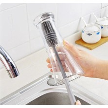 Uzun Saplı Silikon Biberon ve Kavanoz Yıkama Fırçası BX40