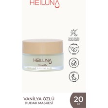 Heiluna Vanilya Özlü Gece Dudak Maskesi 20G | E Vitamini, Shea Yağı Besleyici Bakım