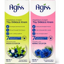 pasajdanal Agiss Tüy Dökücü Krem Normal Ciltler Için Mavi Kantaron Yağlı 100 ml