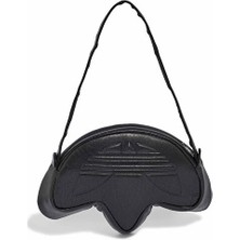 Adidas Trefoıl Metalık Bag Omuz Çantası-En: 30 Cm, Boy: 19 cm KR1602 Siyah