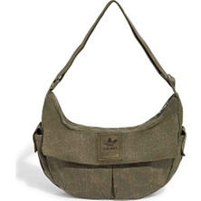 Adidas Washed Moon Bag Omuz Çantası-En: 31 Cm, Boy: 17 cm KR3941 Haki