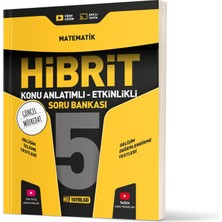Hız Yayınları 5. Sınıf Hibrit Matematik Soru Bankası-Bağlam Temelli Sorular ve Güncel Müftedat