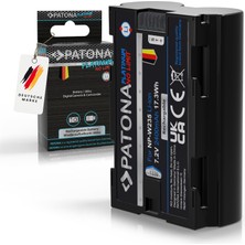 1001 NP-W235 2400MAH Batarya Platinum Serisi - GFX-50S Iı GFX-100S GFX-100 Iı X-H2 X-H2S X-S20 X-T4 X-T5