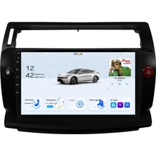Navio Citroen C4 Android Siyah Multimedya Sistemi (2005-2011) Carplay Multimedya Sistemi 8+128 GB Pro P-127