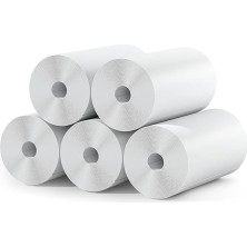 Brf Store Nerimu 5 Rulo Çocuk Kameraları Için Anında Baskı Kağıdı Fotoğraf Kağıdı (Beyaz)