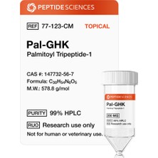 Peptide Sciences Pal-Ghk 200MG (Palmitoyl Tripeptide-1) (Topical)