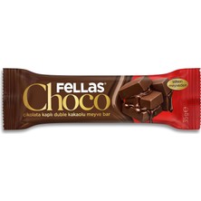 Brf Store Nerimu Fellas Çikolata Kaplı Meyve Bar Duble Kakaolu (35 G) x 12 Adet