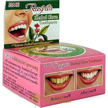 Rojame Rasyan Herbal Karanfil Özlü Doğal Bitkisel Diş Macunu (Beyazlatıcı & Ağız Kokusu Önleyici) Made In Thaıland