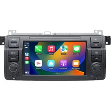 Kingwin Bmw 3 Serisi E46 / M3 Uyumlu 7 Inc LED Ekran Android Multimedyalı Oto Teyp (4gb Ram / 64GB Hafıza / Kablosuz Carplay & Android Auto)