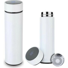 Dijital Sıcaklık Göstergeli Renkli Çelik Termos - 500 ml BX40