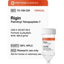 Peptide Sciences Rigin 200MG (Palmitoyl Tetrapeptide-7) (Topical)