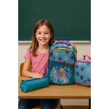 Newbag Elsa Kız Çocuk Sırt Ilkokul Çantası-3'lü Set