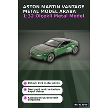 Marsilyan™- 1:32 Metal Aston Martin Vantage Çek Bırak Araba - Diecast Model, Koleksiyonluk Oyuncak BX-313509