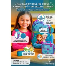 Newbag Frozen Kız Çocuk Sırt Ilkokul Çantası-3'lü Set