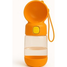 Brf Store Shopandenjoy Busstier Portatif Kedi Köpek Mama ve Su Kabı Seyahat Tipi 400 ml Su 180 ml Mama Hazneli