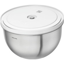 Brf Store Shopandenjoy Zwıllıng Fresh & Save Bowls Vakumlu Saklama Kabı, L, 24 Santimetre, Paslanmaz Çelik, Me