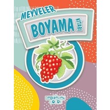 Yediveren Çocuk Meyveler Boyama Kitabı