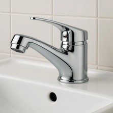 Brf Store Shopandenjoy Sabit Banyo Lavabo Bataryası, Gümüş, Ayarlanabilir Çıkış Ucu