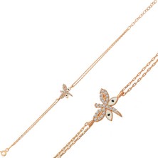 Aya Diamond ​gümüş Rose Yusufçuk Kadın Bileklik