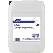 Diversey Solaris Vc9 Sert Sular Için Endüstriyel Bulaşık Makinesi Deterjanı 20 L (25,6 Kg)