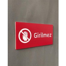 Brf Store Shopandenjoy Kendinden Yapışkanlı Girilmez Uyarı Levhası