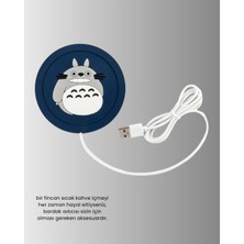 Aydogan's USB Güçlü Isıtıcı Bardak Matı 45–60° Sıcaklık Koruma Silikon Yapı