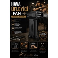 BBoxygen Yeni Nesil Ense Fırçası Berber Fan, 3 Kademeli, El Tipi Taşınabilir, Elektrikli Kıl TEMIZLEME,R400 Şarj Edilebilir