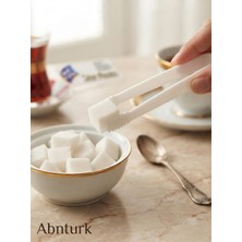 Abnturk 2 'li Plastik Şeker Maşası Küp Şeker Lokum Buz Servisi Için Ideal