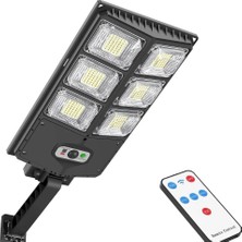 Brf Store Shopandenjoy 180W Güneş Enerjili LED Sokak Lambası| Su Geçirmez, Sensörlü, Kumandalı