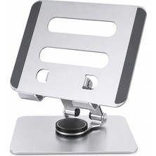 Brf Store Shopandenjoy Robeve Tablet Standı 360 Derece Dönebilen Tablet Stand Katlanabilir Metal Tablet Tutucu