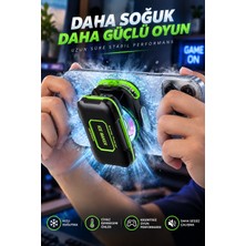 vooka Premium  Telefon Soğutucu – Güçlü Turbo Soğutma, Rgb Işıklı Profesyonel Oyun Soğutucusu