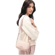 Benetton BNT_1839 12X16X7 Çapraz Pembe Kadın Çanta