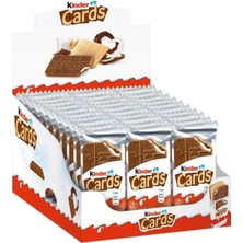 Kinder Cards Sütlü Çikolatalı Gofret 25,6gr 30LU