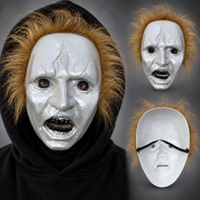 Shoppingfestr Kahve Saçlı Michael Myers Plastik Karakter Maskesi