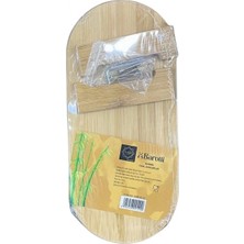 Marsilyan Bambu Oval Sunumluk